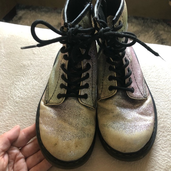 Dr. Martens rainbow glitter boots - Picture 5 of 6